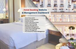 hotel booking website and management dashboard - nizisolutions.com