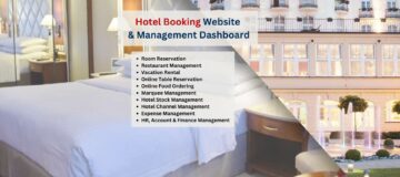 hotel booking website and management dashboard - nizisolutions.com