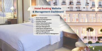 hotel booking website and management dashboard - nizisolutions.com