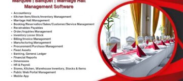 Banquet, Marquee, Marriage Hall Management Software