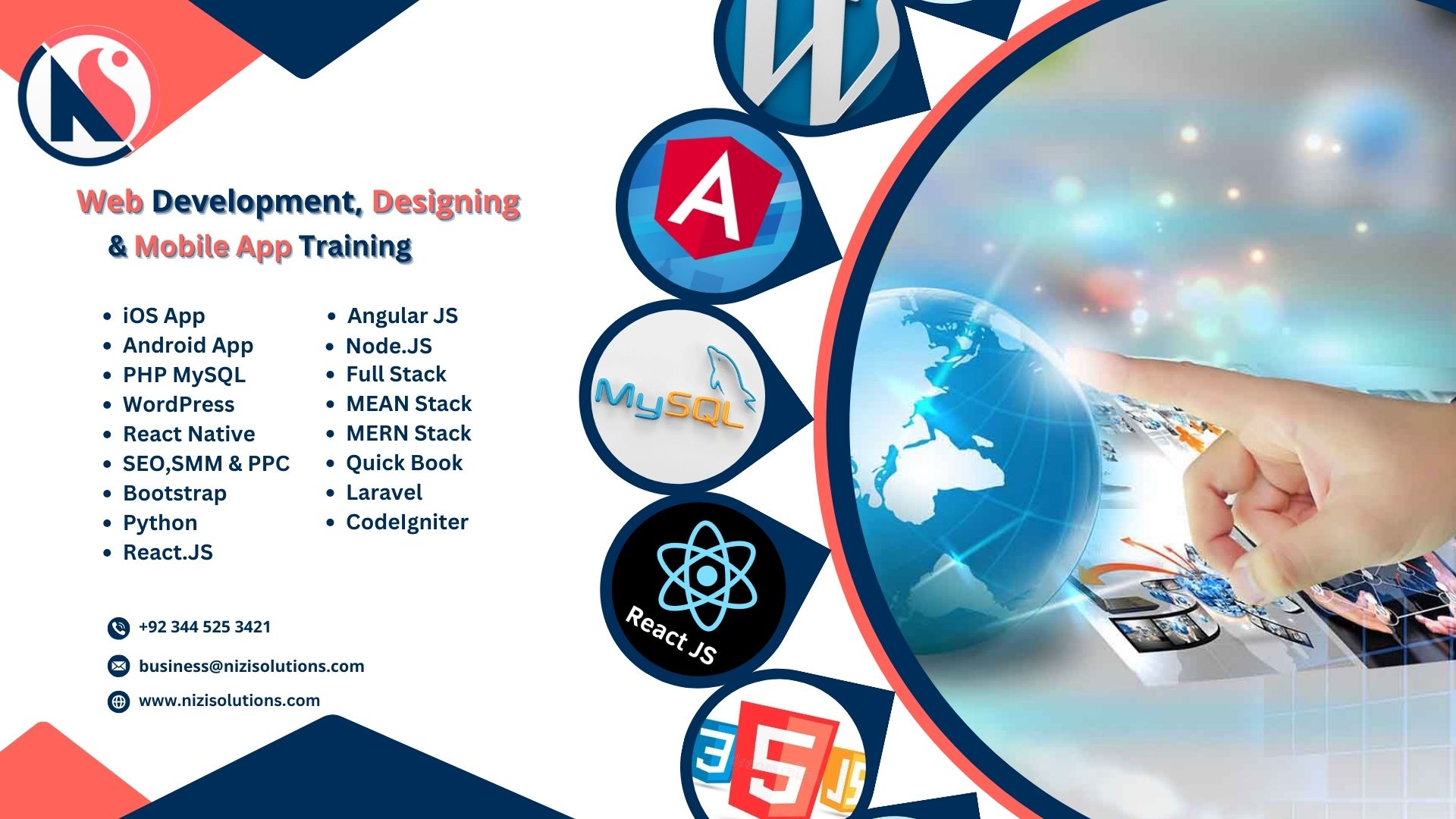 Web Development & Designing Training