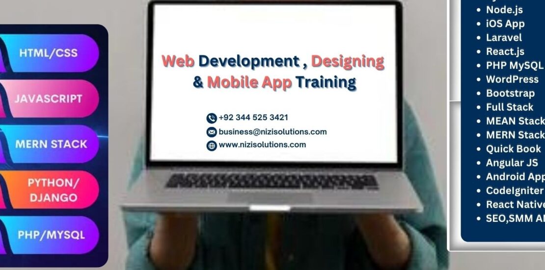 Web Development & Designing Training - www.nizisolutions.com