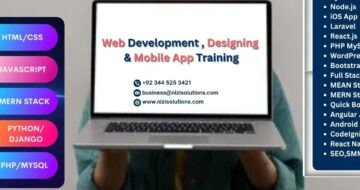 Web Development & Designing Training - www.nizisolutions.com