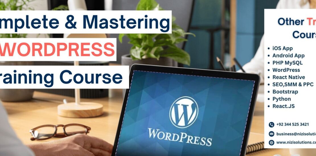 a complete WordPress Training Course