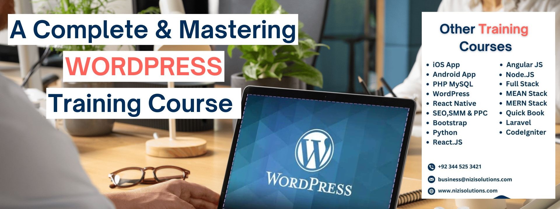 a complete WordPress Training Course