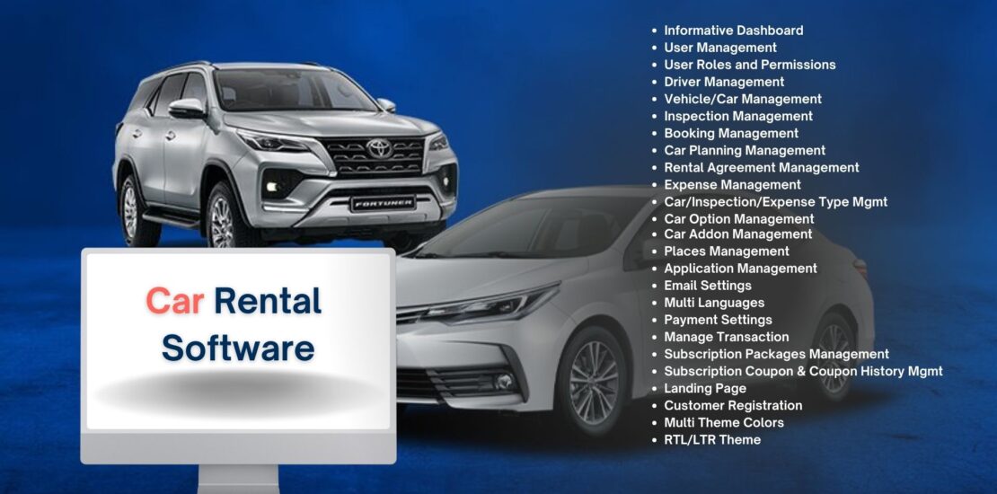 Car Rental Management Software